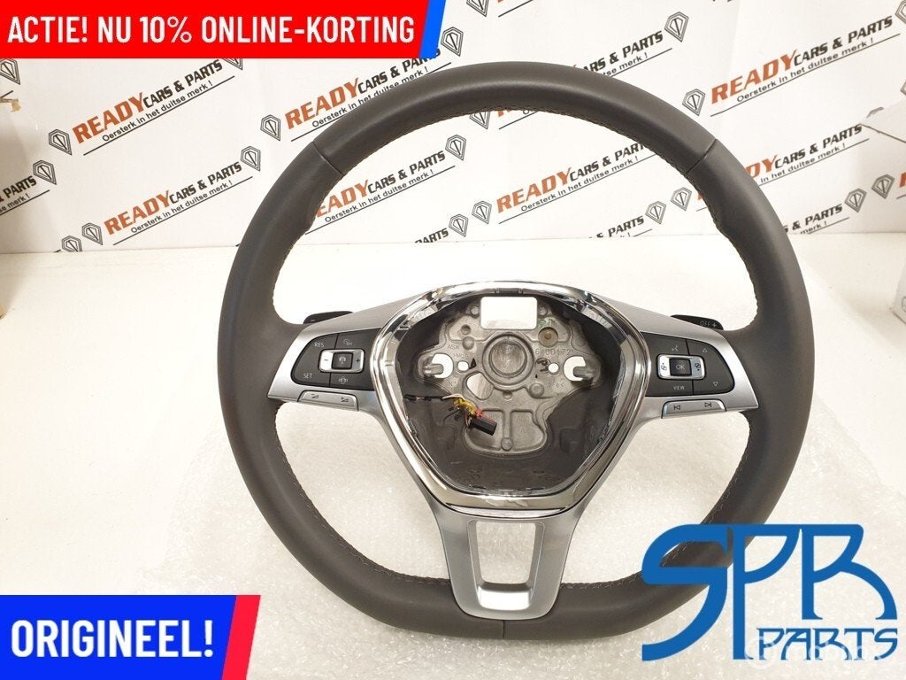 VERWARMD Stuurwiel Touareg CR7 760419091S MF ACC VIEW F1 NEW, Volkswagen, Nieuw, Ophalen of Verzenden