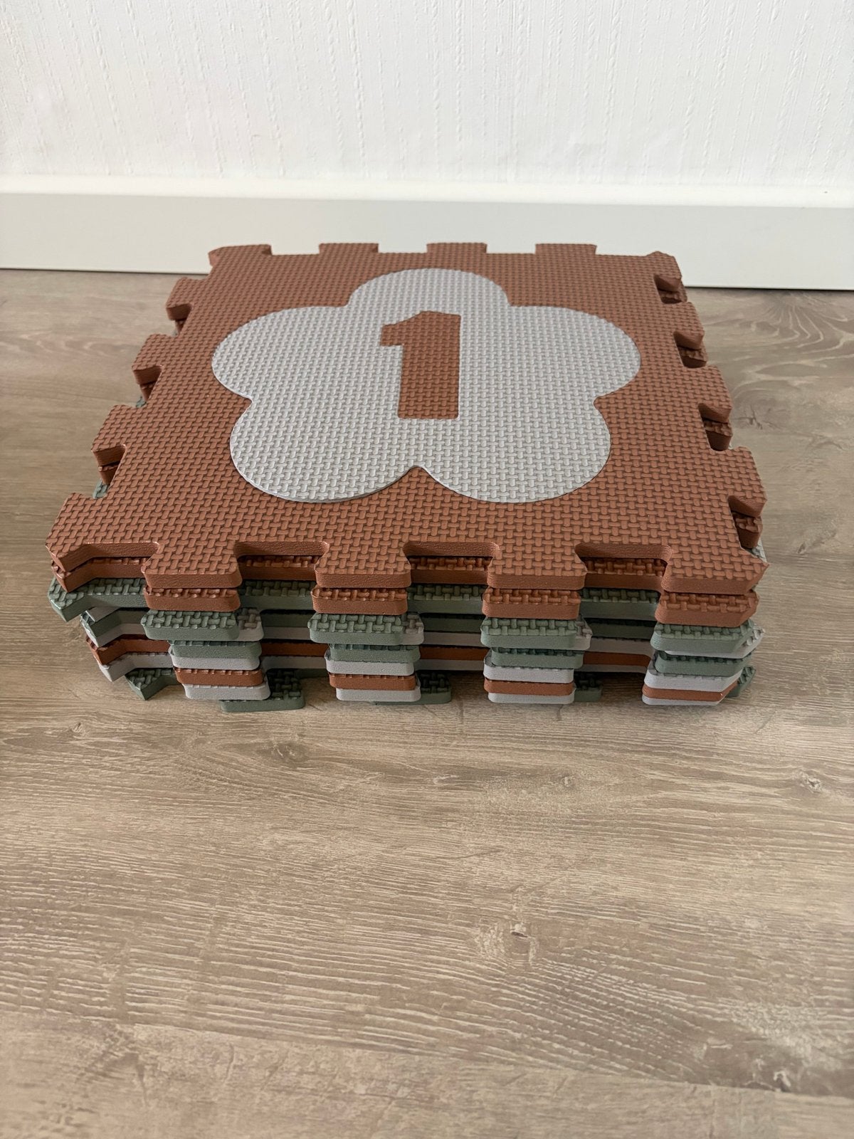Puzzelmat voor kinderen met cijfers, Ophalen of Verzenden, Gebruikt, Speelkleed