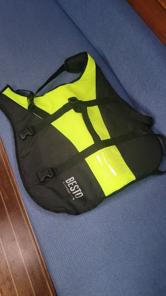BESTO Honden reddingvest, Watersport en Boten, Ophalen, Bootschoenen, Besto, Nieuw