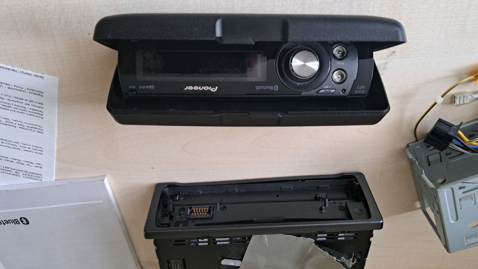 Pioneer DEH-P55BT Autoradio met Bluetooth, Auto diversen, Autoradio's, Ophalen of Verzenden