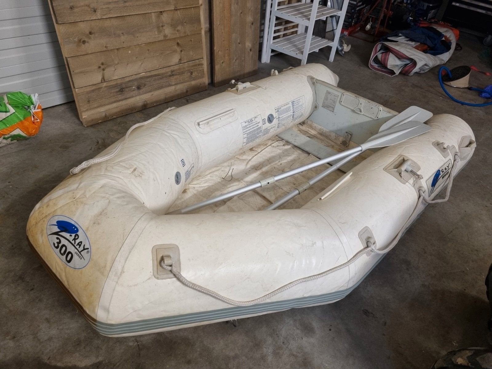 rubberboot met 4pk buitenboordmotor, Watersport en Boten, Ophalen, Gebruikt, Overige typen