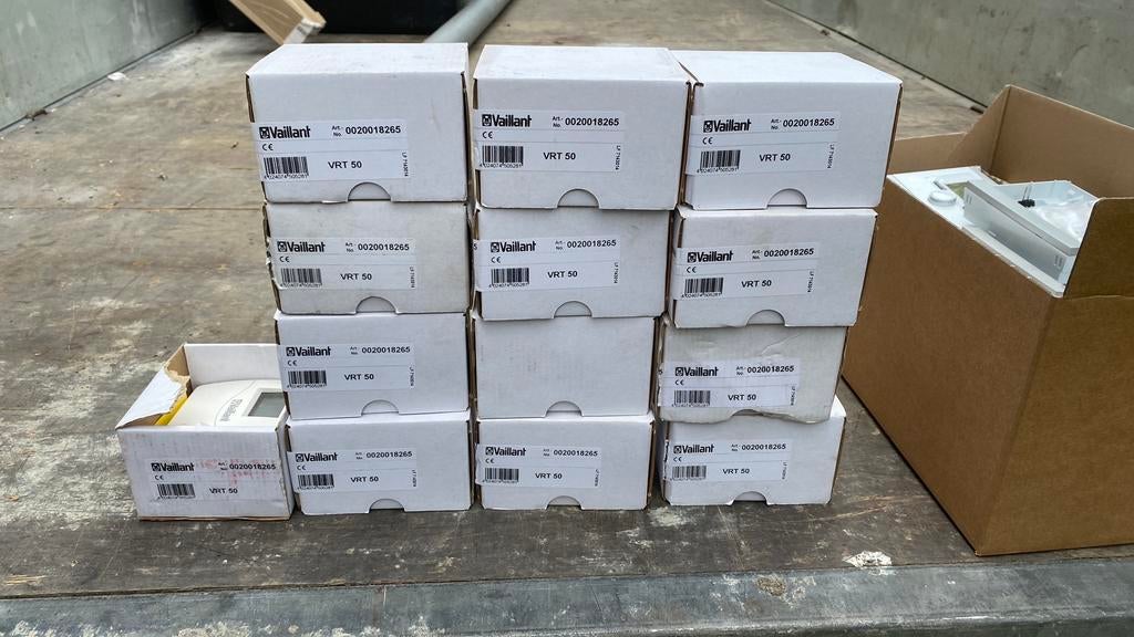 13x Vaillant VRT50 thermostaat, Ophalen of Verzenden, Zo goed als nieuw