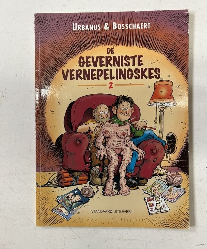 De Geverniste Vernepelingskes 2 - Urbanus & Bosschaert, Eén stripboek, Ophalen of Verzenden, Gelezen
