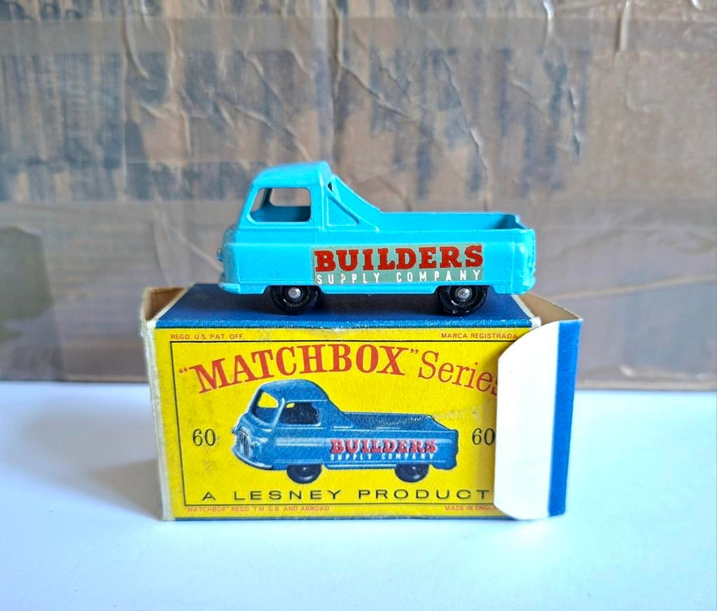 Matchbox 60 morris j2 pickup, Ophalen of Verzenden, Zo goed als nieuw, Auto