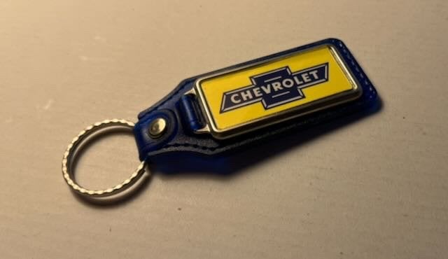 Chevrolet  sleutelhanger liggend - Vintage, Ophalen of Verzenden, Gebruikt, Auto's