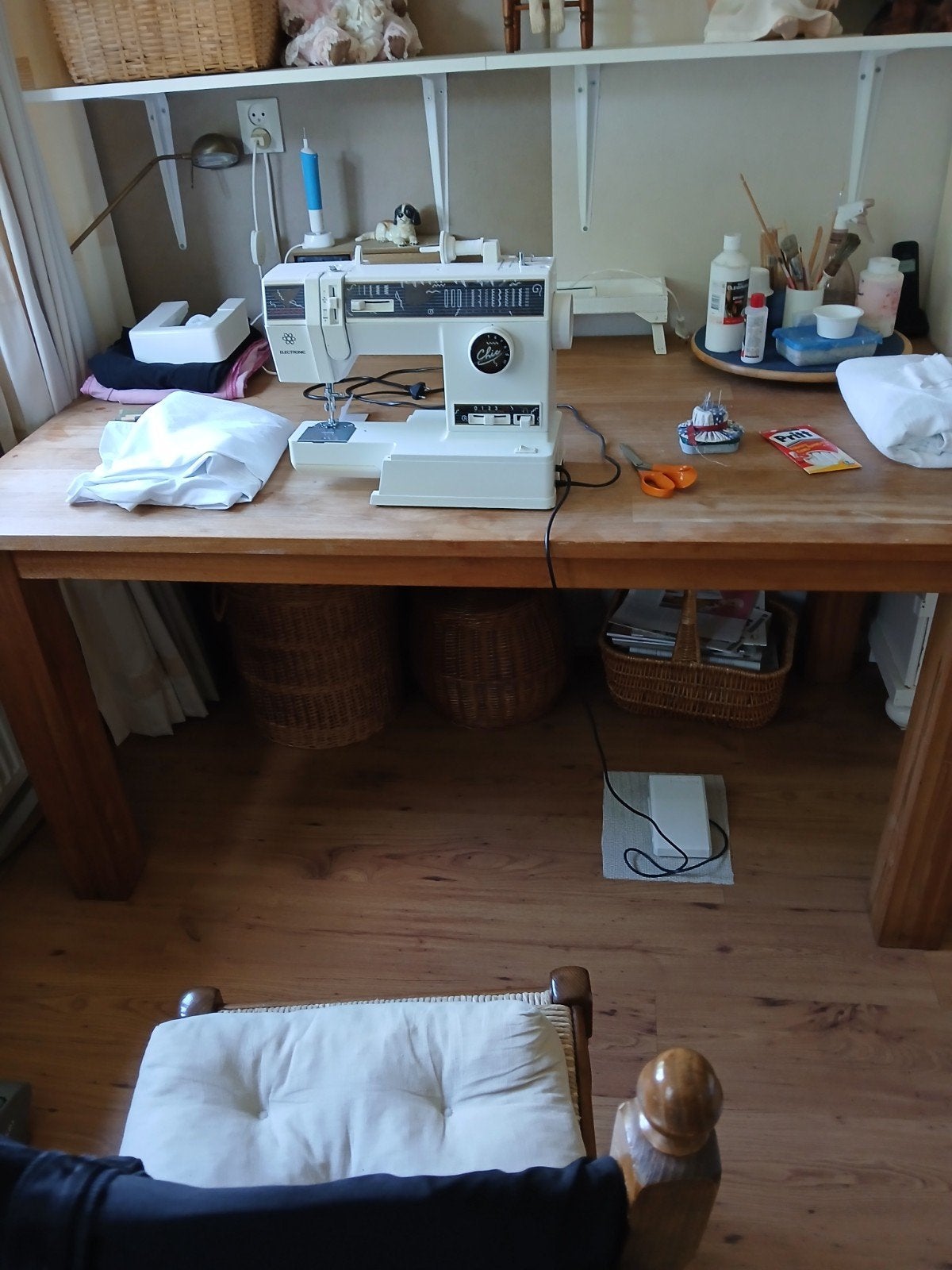 Een mooie grote tafel, Huis en Inrichting, Ophalen, Gebruikt, 200 cm of meer, 50 tot 100 cm