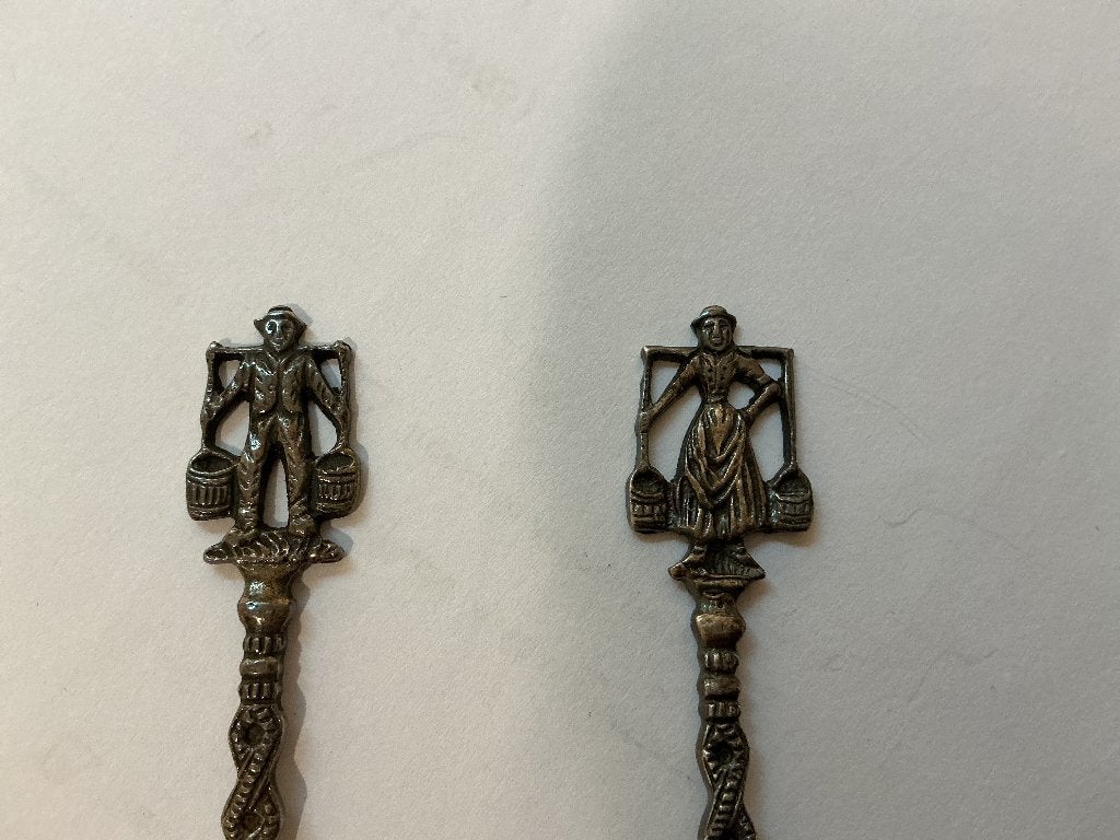 Lepeltjes Melkmeisje en jongen ook los te koop bieden, Ophalen of Verzenden, Nieuw