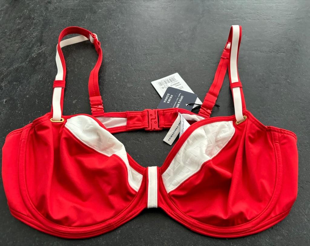 Prima donna Swim NIEUW beugel bikinitop 85d rood, Verzenden, Nieuw, Bikini, Prima Donna