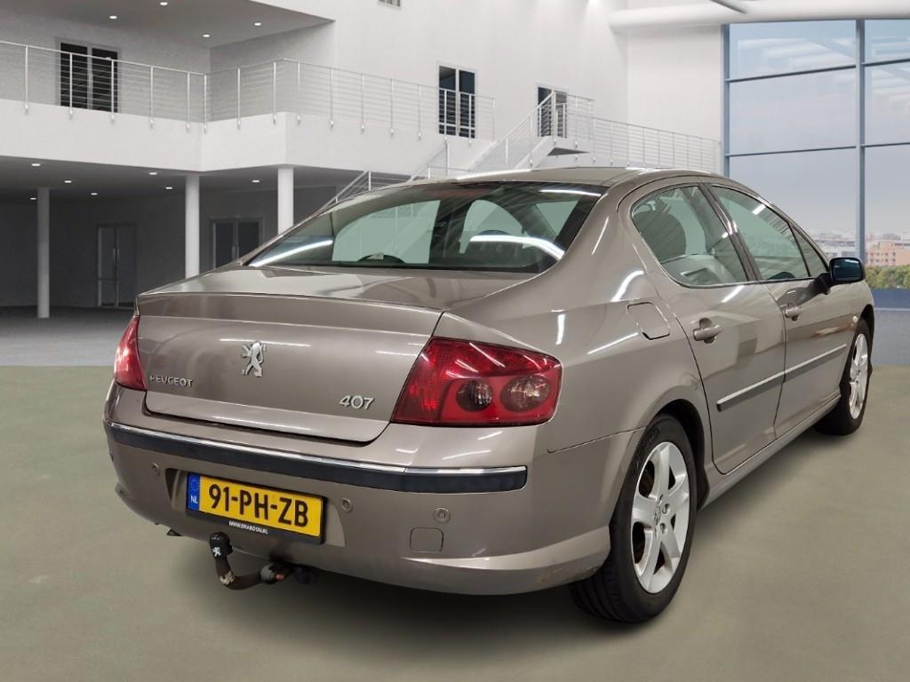 Peugeot 407 2.0-16V XS, Auto's, 136 pk, Gebruikt, 4 cilinders, Electronic Stability Program (ESP)