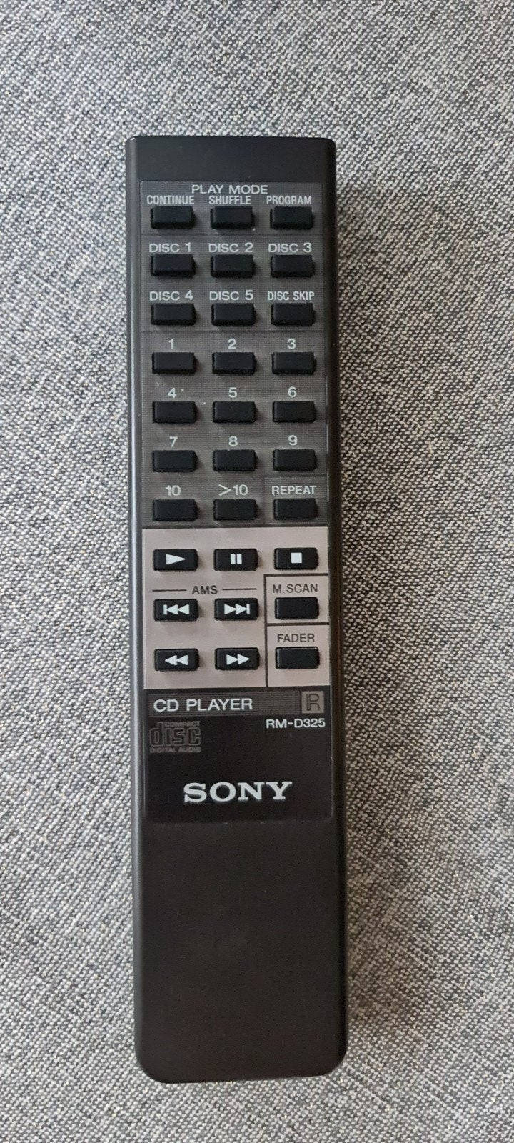 afstandsbediening Sony cd-wisselaar, Ophalen of Verzenden