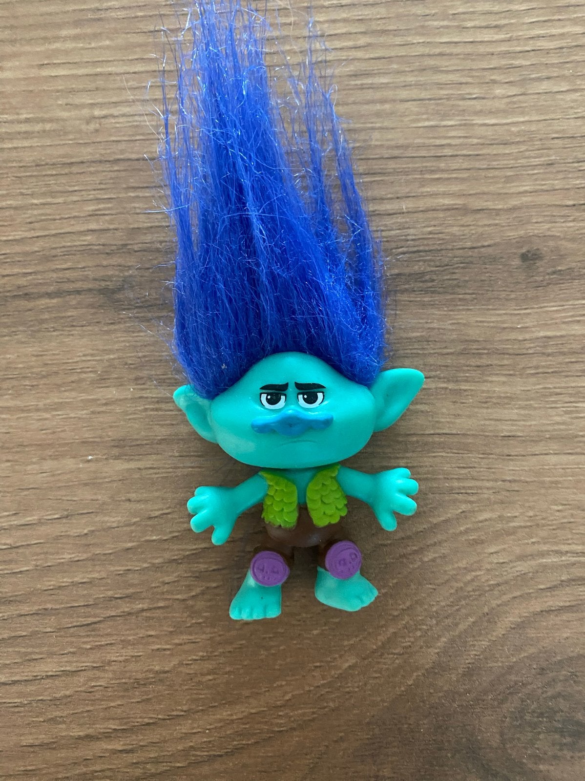 Trol figuur met blauw haar, Ophalen of Verzenden, Gebruikt