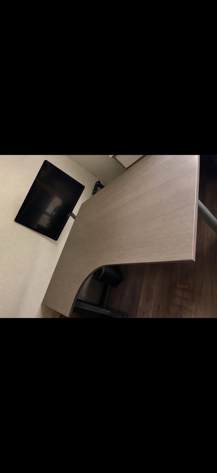 Ikea bureau, Ophalen