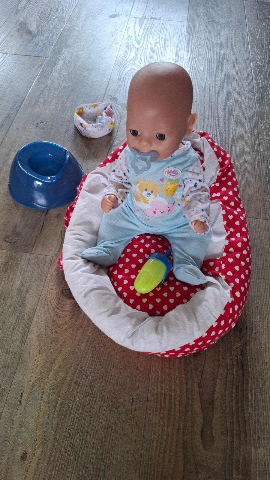 Baby Born jongetje met accessoires, Ophalen of Verzenden, Babypop