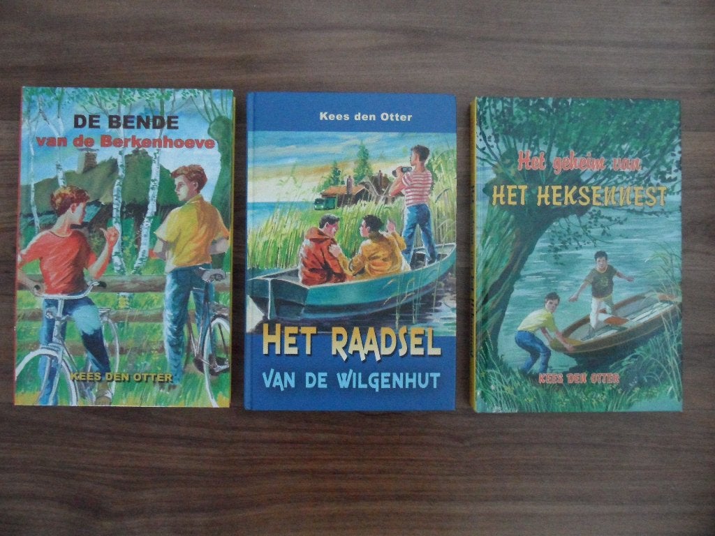 3 boeken- Kees den Otter, Ophalen of Verzenden, Gelezen