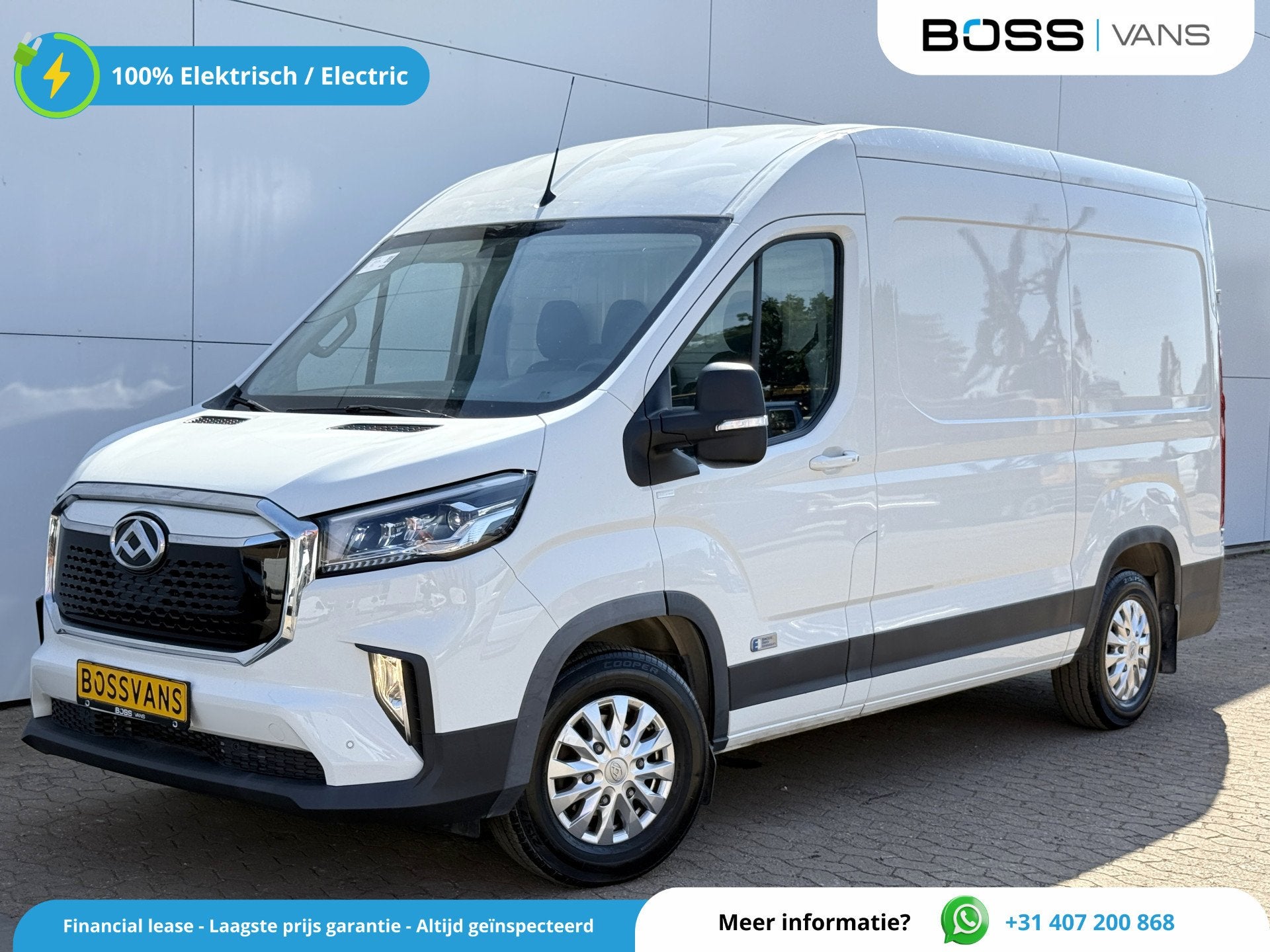 Maxus eDeliver 9 72 kWh 204PK L2H2 280km WLTP Snelladen LED, Stof, Zwart, Maxus, 204 pk