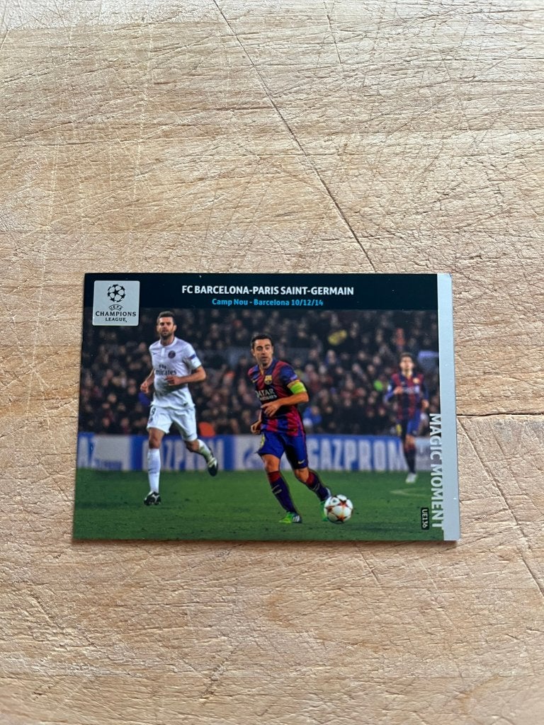 Barcelona - PSG Magic Moments UE136, Ophalen of Verzenden, Zo goed als nieuw, Plaatje