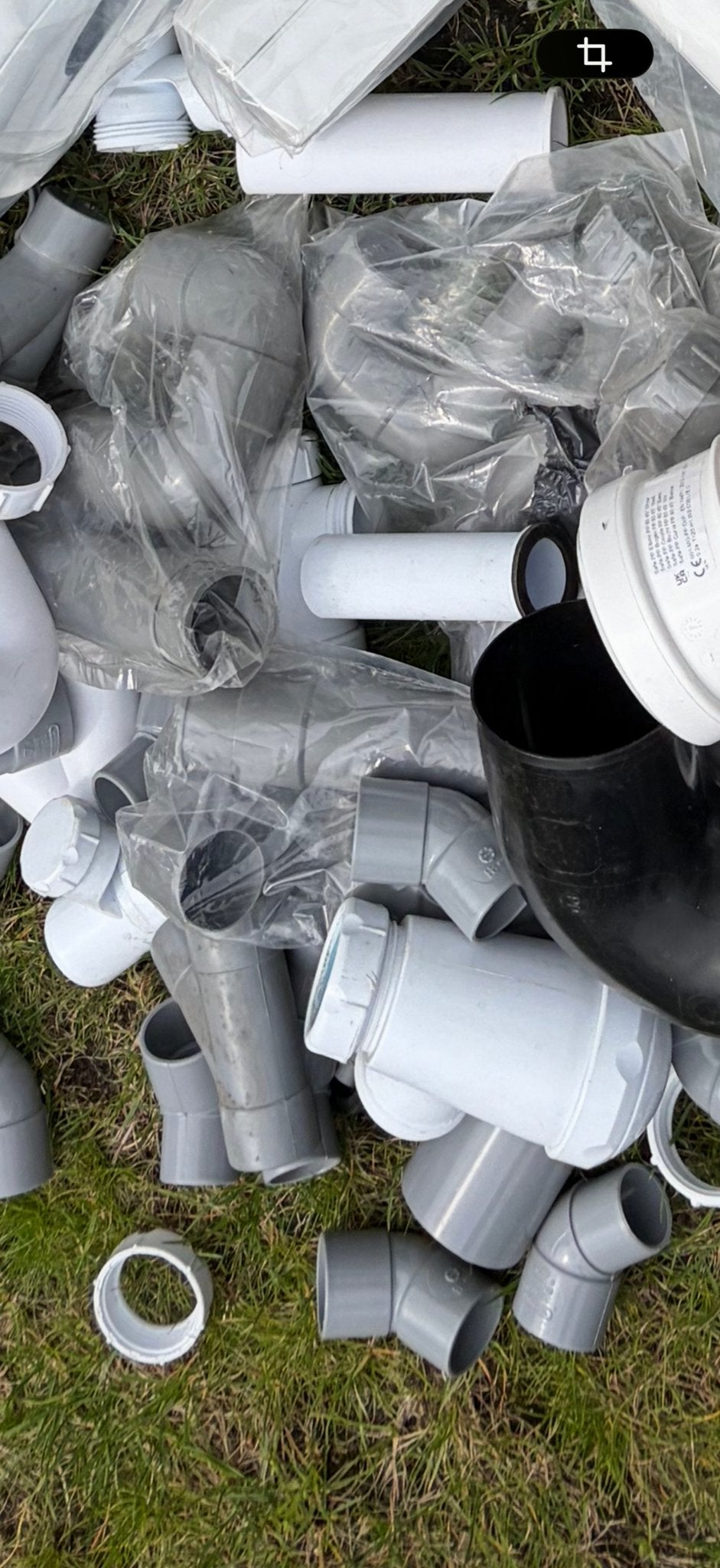 Diverse PVC afvoerbuizen en bochten, Ophalen, Afvoer, Pvc, Zo goed als nieuw