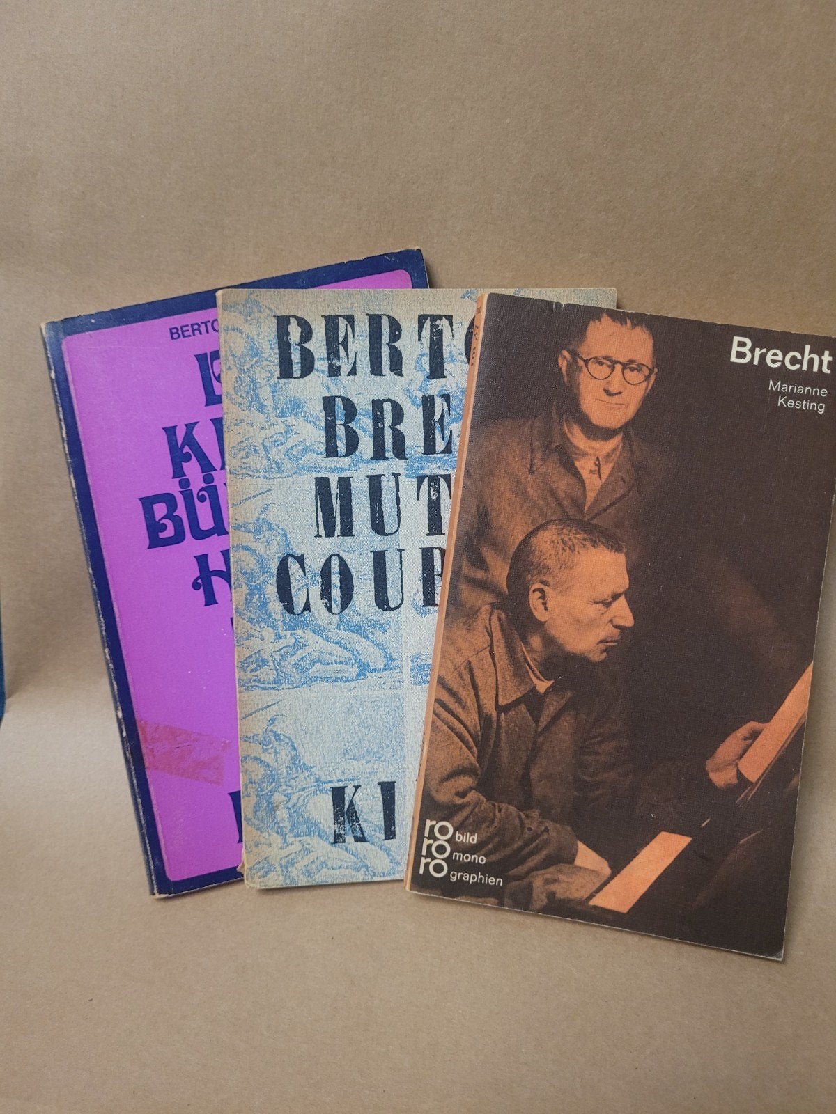 Bertolt Brecht boeken - set van 3, Ophalen of Verzenden, Gelezen, Bertolt Brecht, Marianne Kesting, Europa overig