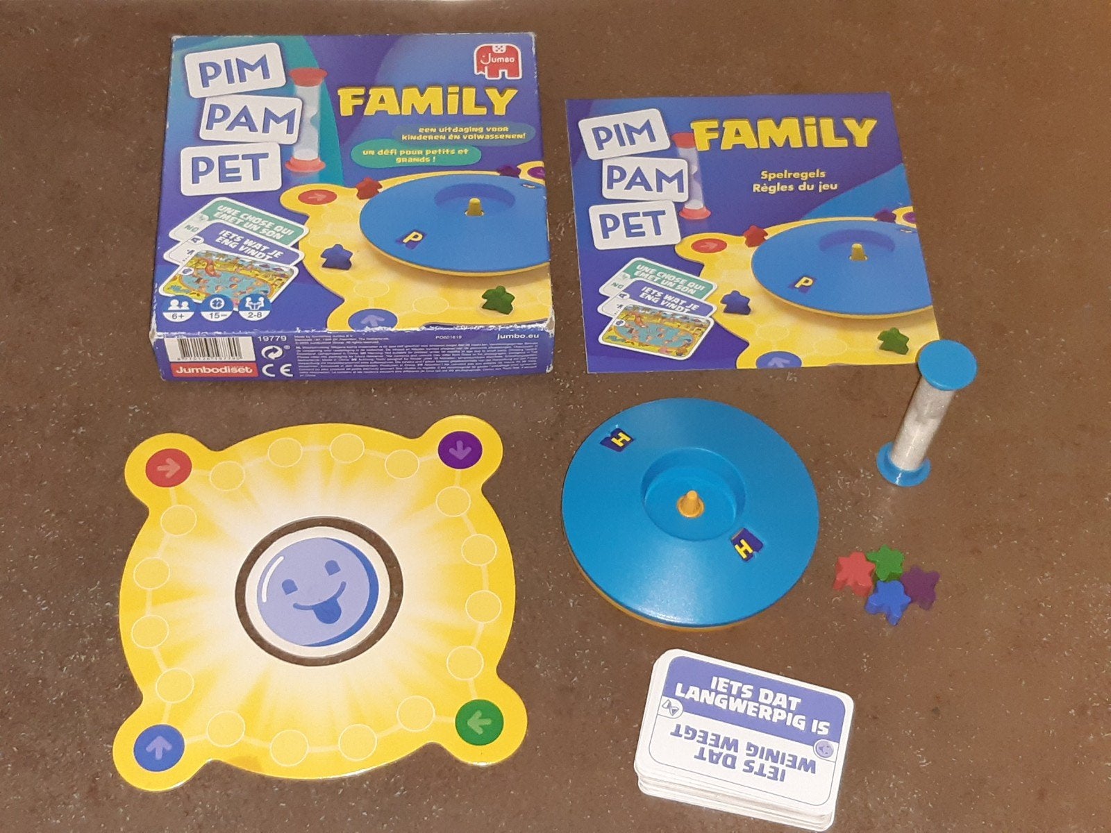 Pim pam pet family uitmuntende staat, Hobby en Vrije tijd, Gezelschapsspellen | Overige, Ophalen of Verzenden, Zo goed als nieuw
