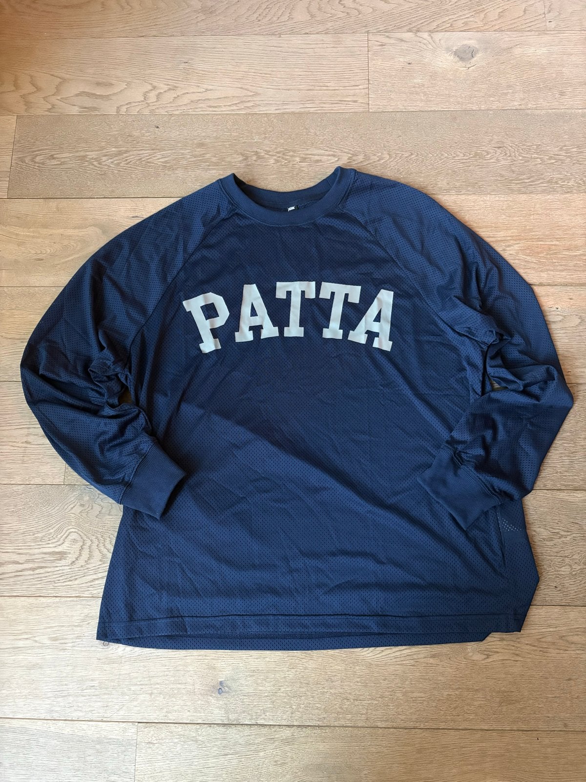 Patta Jersey Maat L, Ophalen of Verzenden, Gedragen, Maat 52/54 (L), Blauw