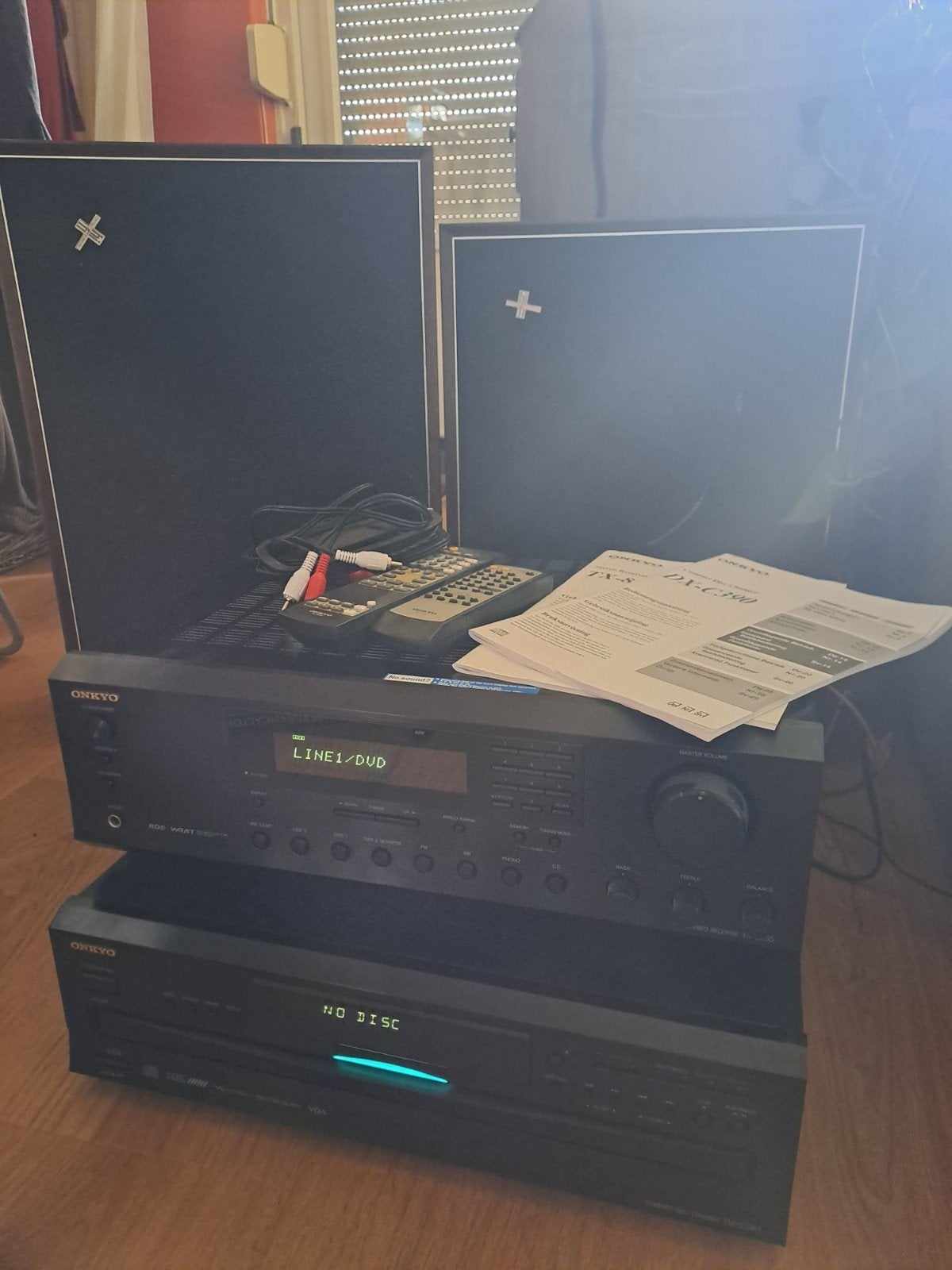 Stereo installatie inclusief Vintage speakers, Audio, Tv en Foto, Stereo-sets, Ophalen, Gebruikt, Speakers, Overige merken