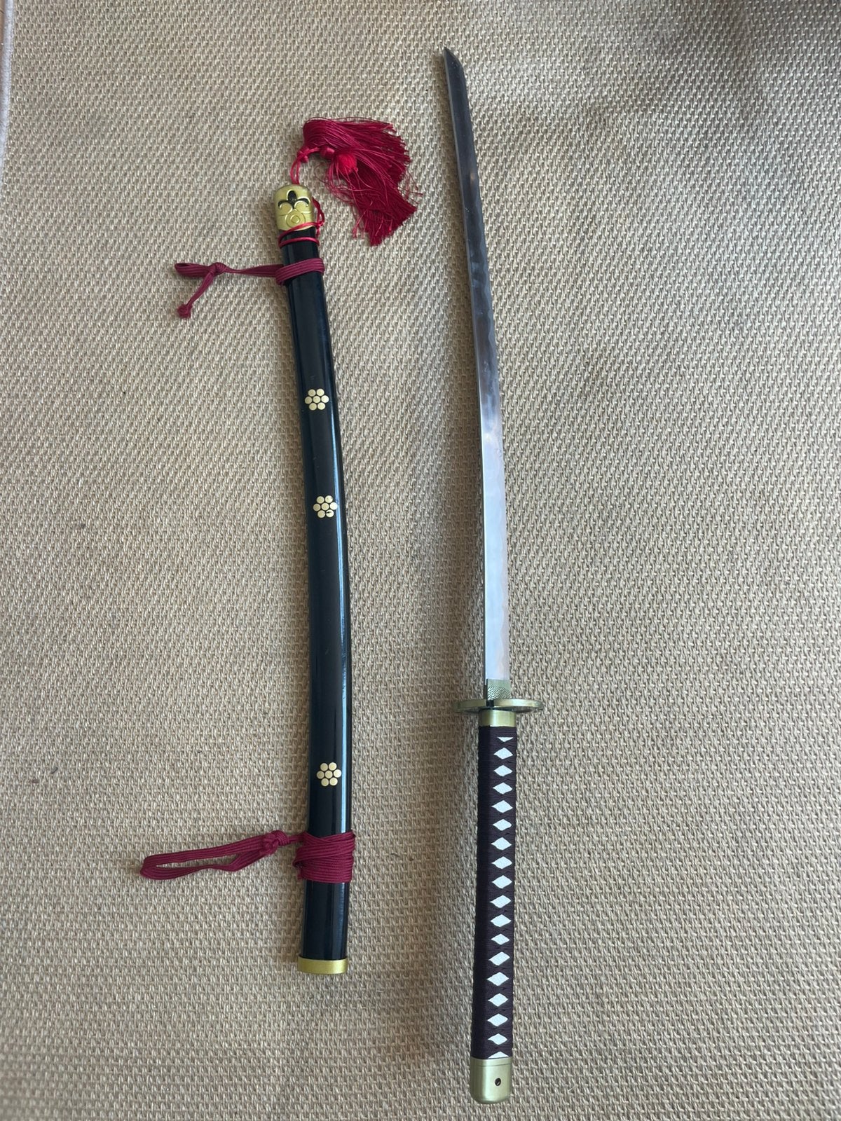 Sier katana, Ophalen