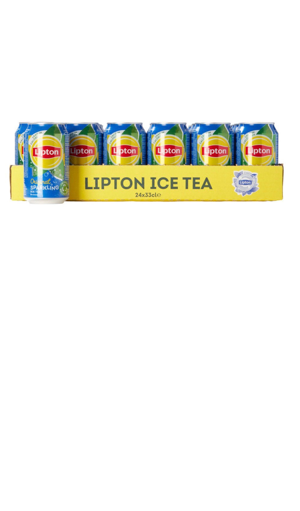 Tray 24 blijjes lipton ice tea, Ophalen of Verzenden, Nieuw