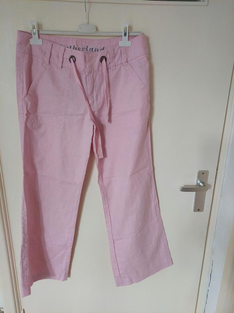 Linnen broek nieuw, Kleding | Dames, Maat 38/40 (M), Nieuw, Ophalen of Verzenden, Lang