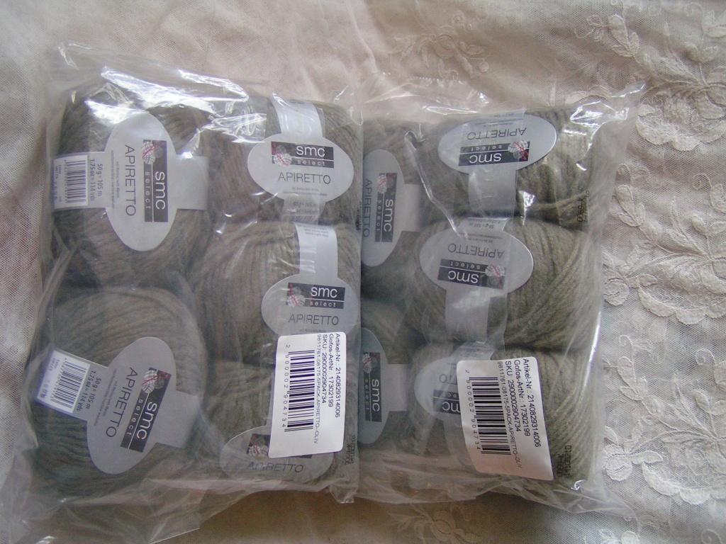 10 bollen SMC Select Apiretto met merino YY 1102 ger renate, Hobby en Vrije tijd, Breien en Haken, Verzenden, Zo goed als nieuw
