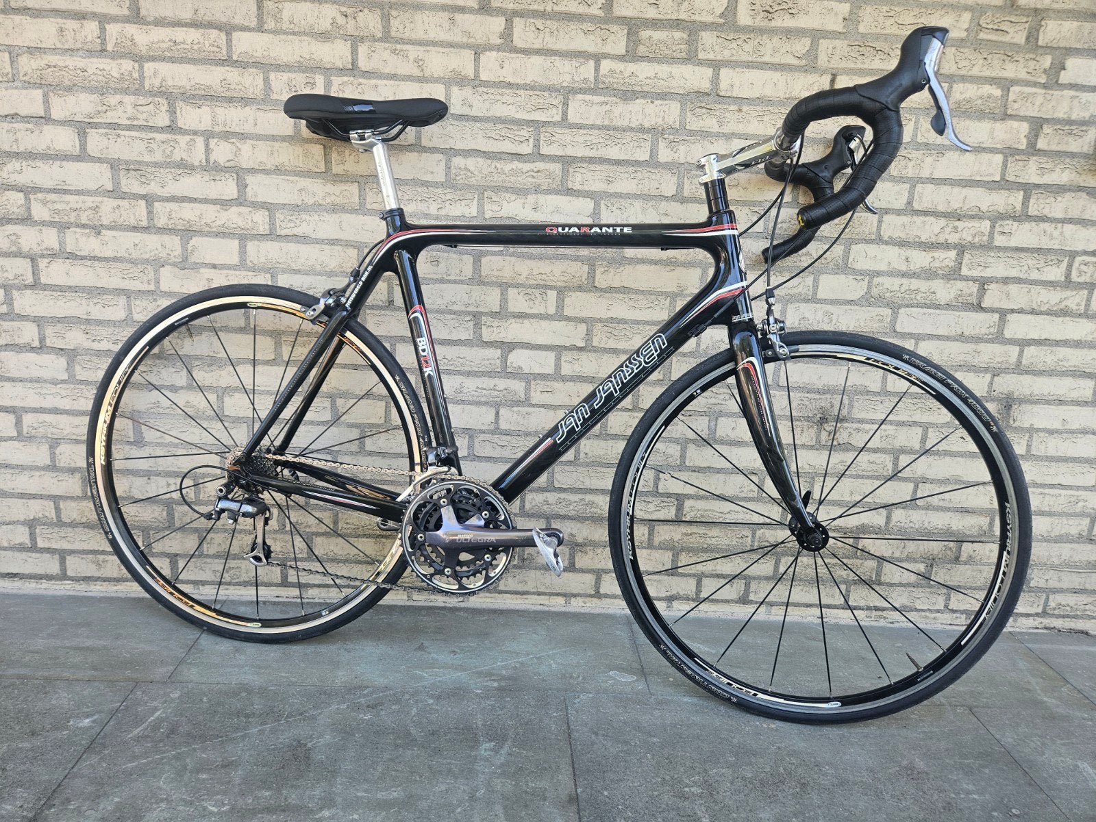 Jan Janssen Quarante full carbon racefiets, Fietsen en Brommers, Overige merken, 28 inch, Franeker, Carbon