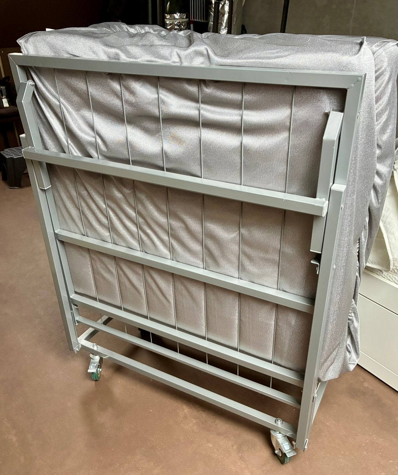 Vouwbed Olsen hotelversie 200-90cm, Huis en Inrichting, Ophalen, Verstelbaar, 90 cm, Eenpersoons