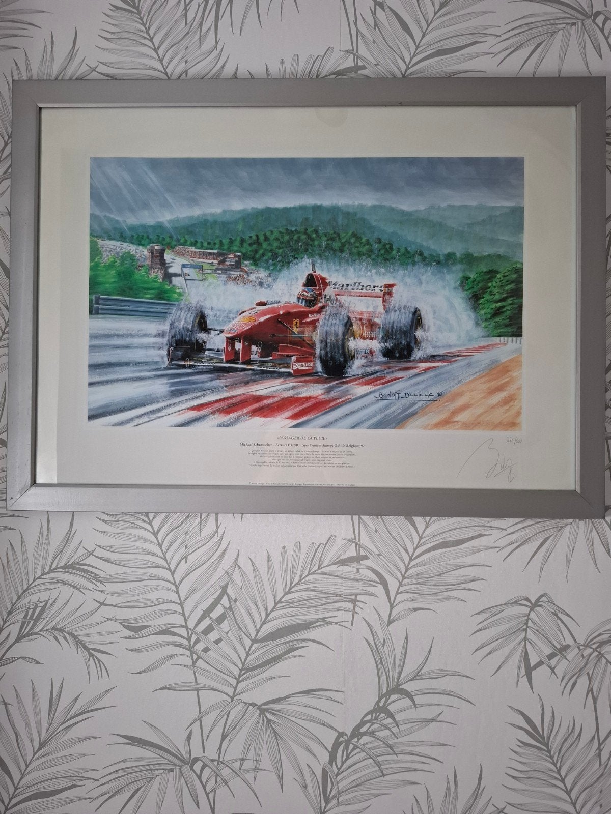 Michael Schumacher Ferrari F310B Spa-Francorchamps G.P. 97, Ophalen
