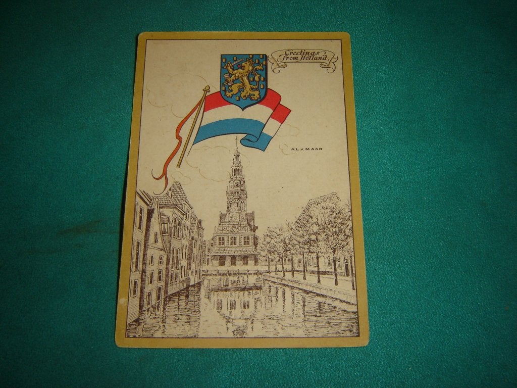 Alkmaar Oorlog wo2 bevrijding Erven Lucas Bols ww2, Verzamelen, Verzenden, Overige soorten, Nederland, Overige typen