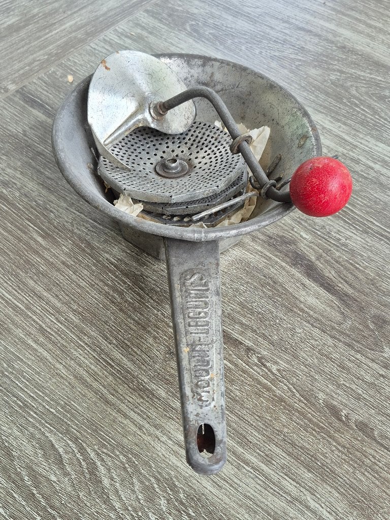 vintage pureerzeef, Ophalen of Verzenden