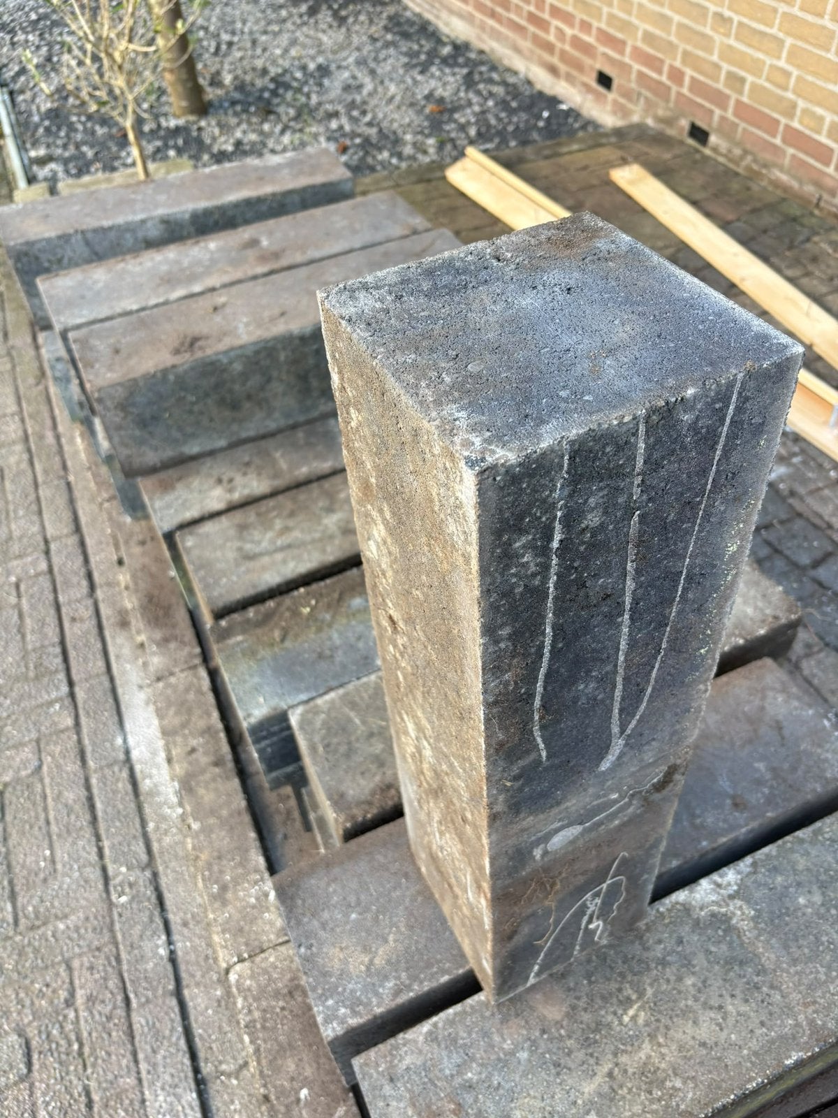 Stenen - gratis afhalen, Tuin en Terras, Ophalen, Zo goed als nieuw, Overige materialen