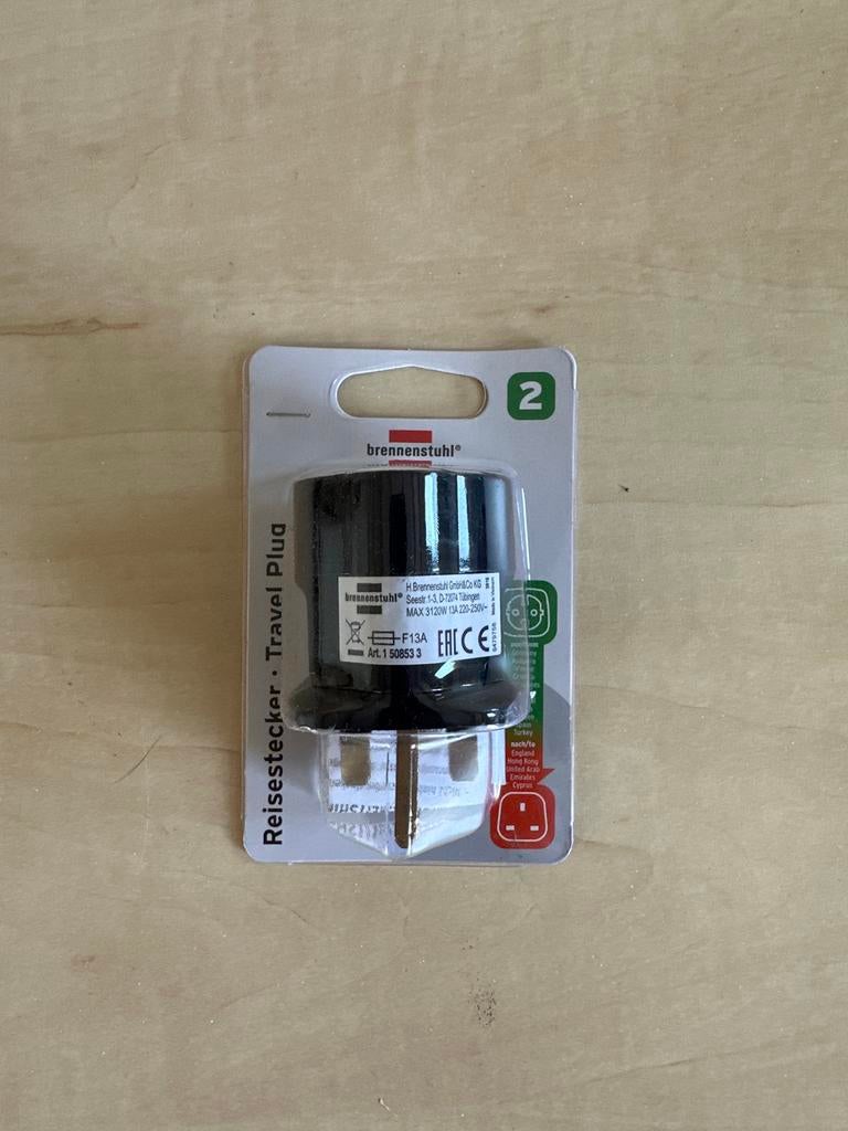 Brennenstuhl reisstekkers EU naar UK (nieuw - 360 stuks), Ophalen, Nieuw, Apparatuur