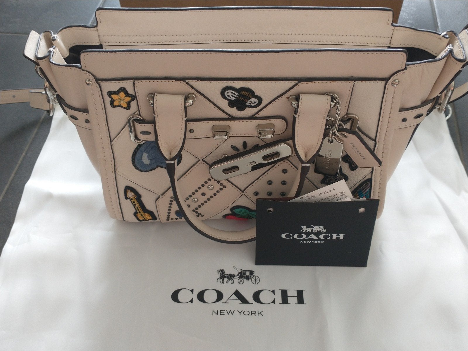 Coach Special Edition Handtas - Nieuw met Patches, Ophalen of Verzenden