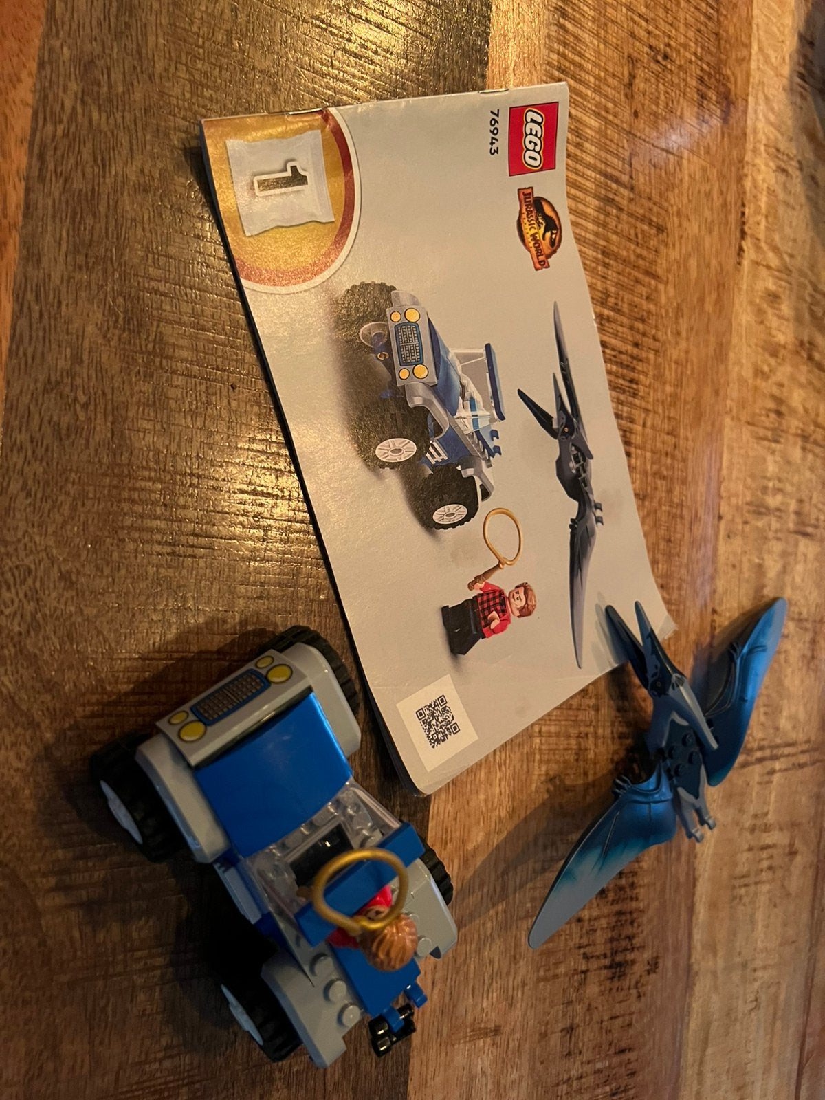 LEGO Jurassic World 76943 Achtervolging van Pteranodon, Kinderen en Baby's, Speelgoed | Duplo en Lego, Compleet, Jurassic World