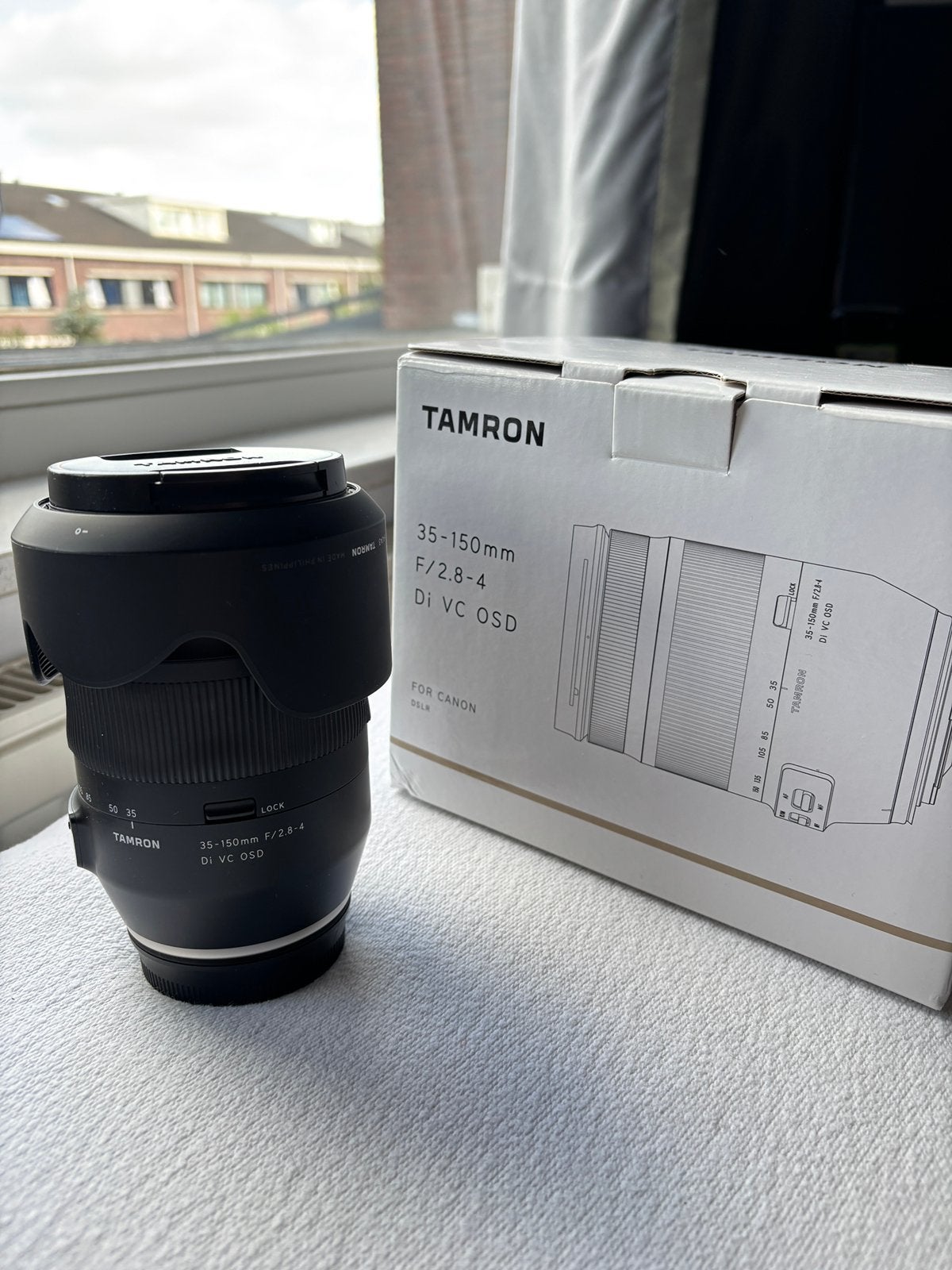 Tamron 35-150mm f/2.8-4 Di VC OSD (ef-mount), Audio, Tv en Foto, Gebruikt, Ophalen of Verzenden, Handmatige focus, Canon EF