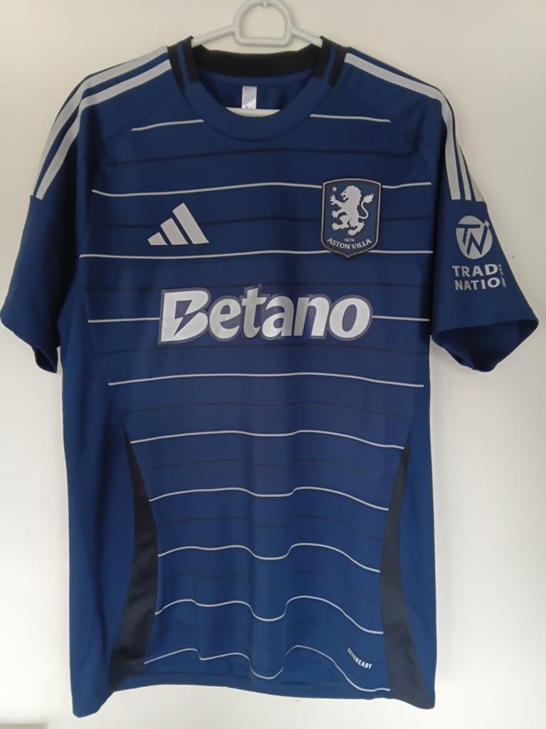 Origineel uitshirt Aston Villa L, Maat L, Ophalen of Verzenden, Zo goed als nieuw, Shirt