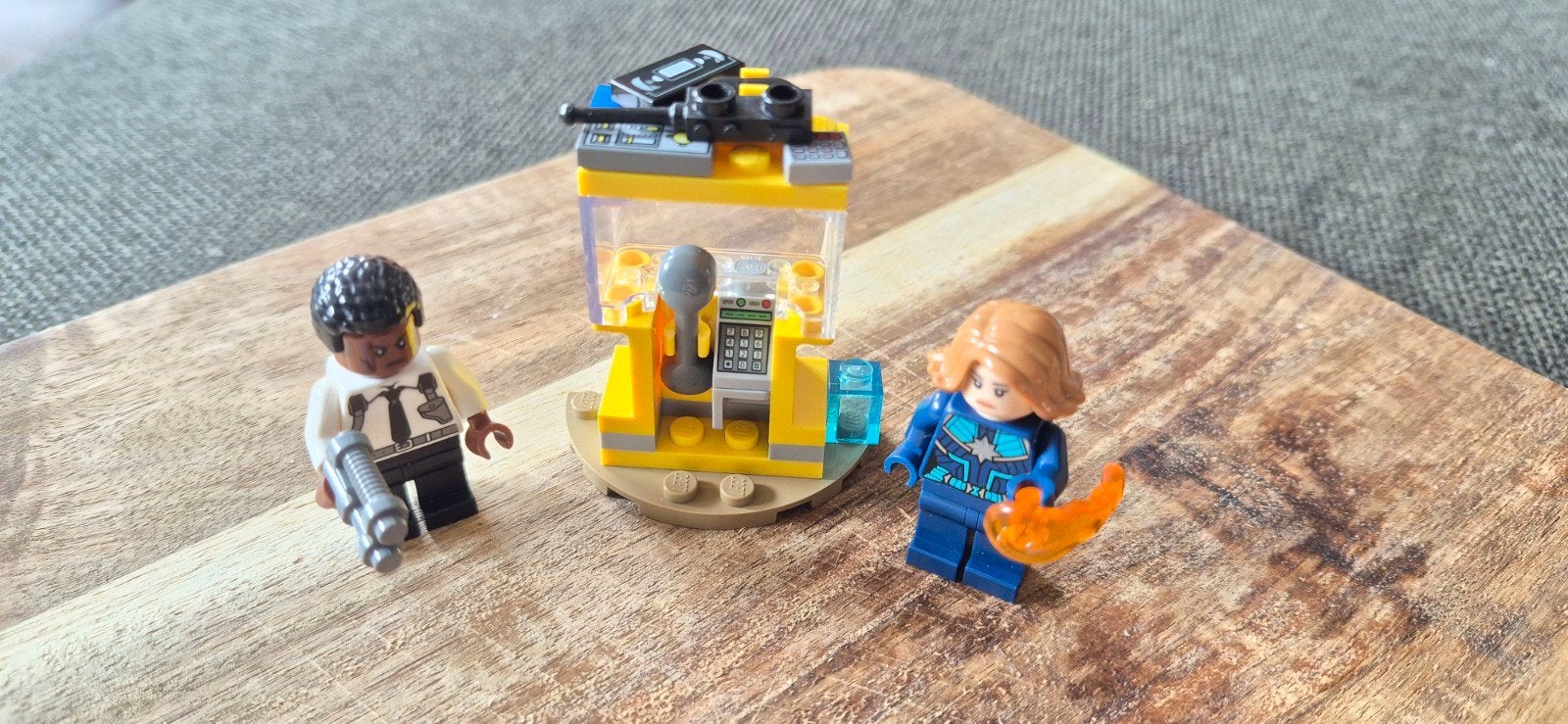 LEGO Captain Marvel en Nick Fury set 30453, Compleet, Marvel, Lego, Ophalen of Verzenden