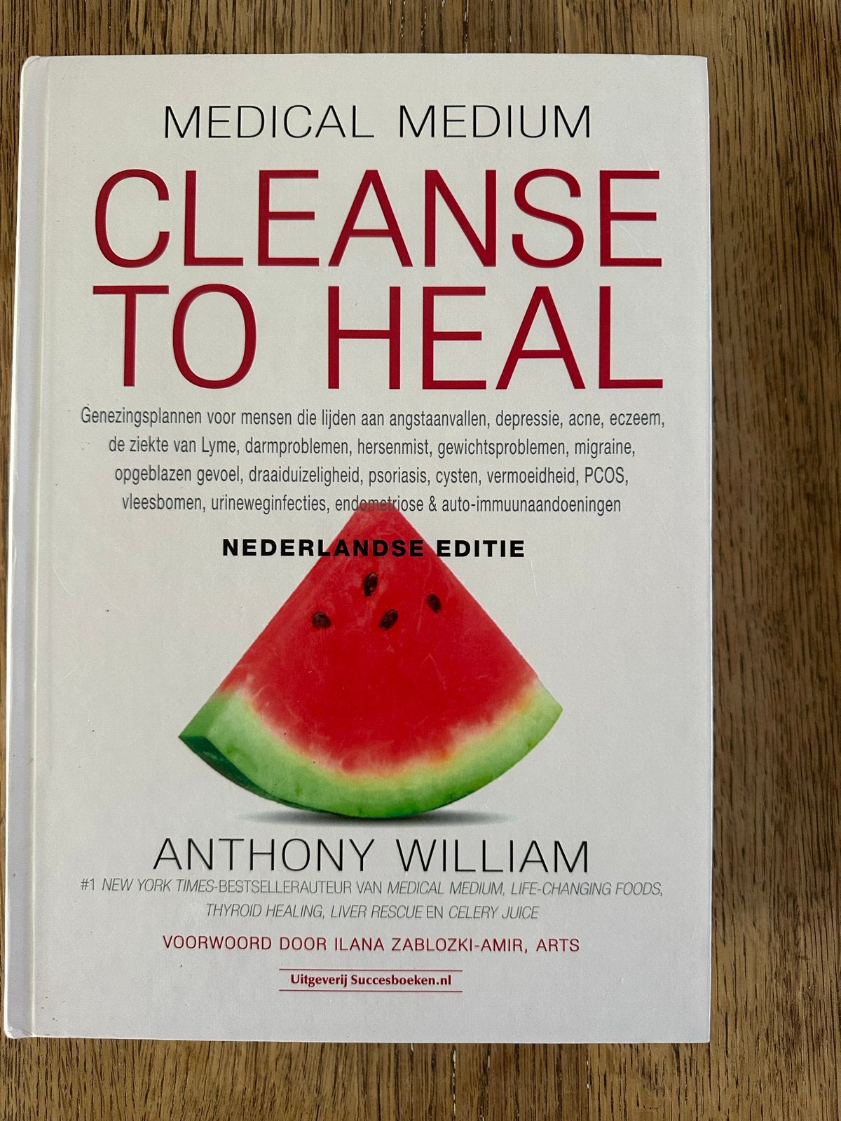 Medical Medium: Cleanse to Heal - Anthony William, Boeken, Ophalen of Verzenden, Zo goed als nieuw, Gezondheid en Conditie