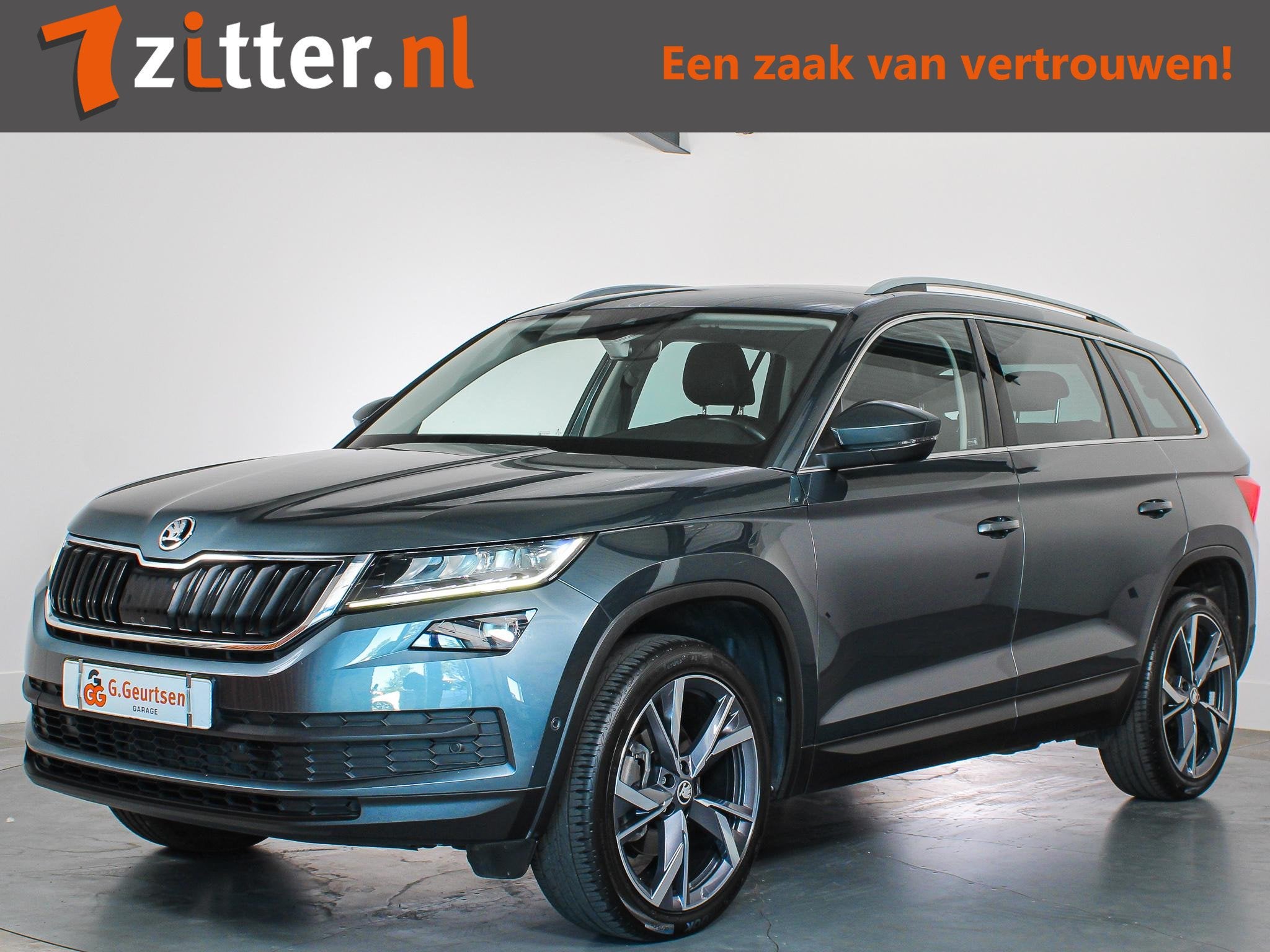 Skoda Kodiaq 1.5 TSI Style Business 7-Persoons Trekhaak, Vol, Auto's, 1525 kg, 4 cilinders, 7 stoelen, Bedrijf