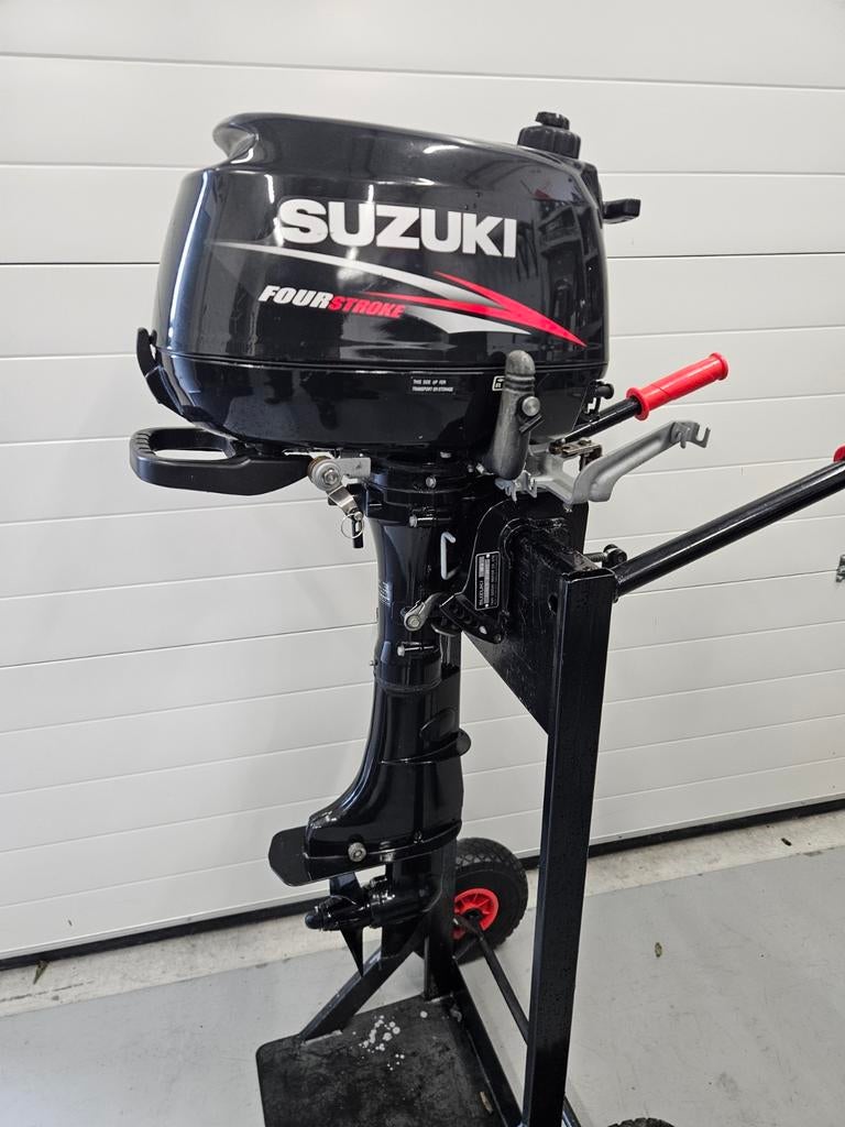 Suzuki DF5 buitenboordmotor met afstandsbediening, Watersport en Boten, Ophalen, 5 tot 10 pk, ., Viertaktmotor