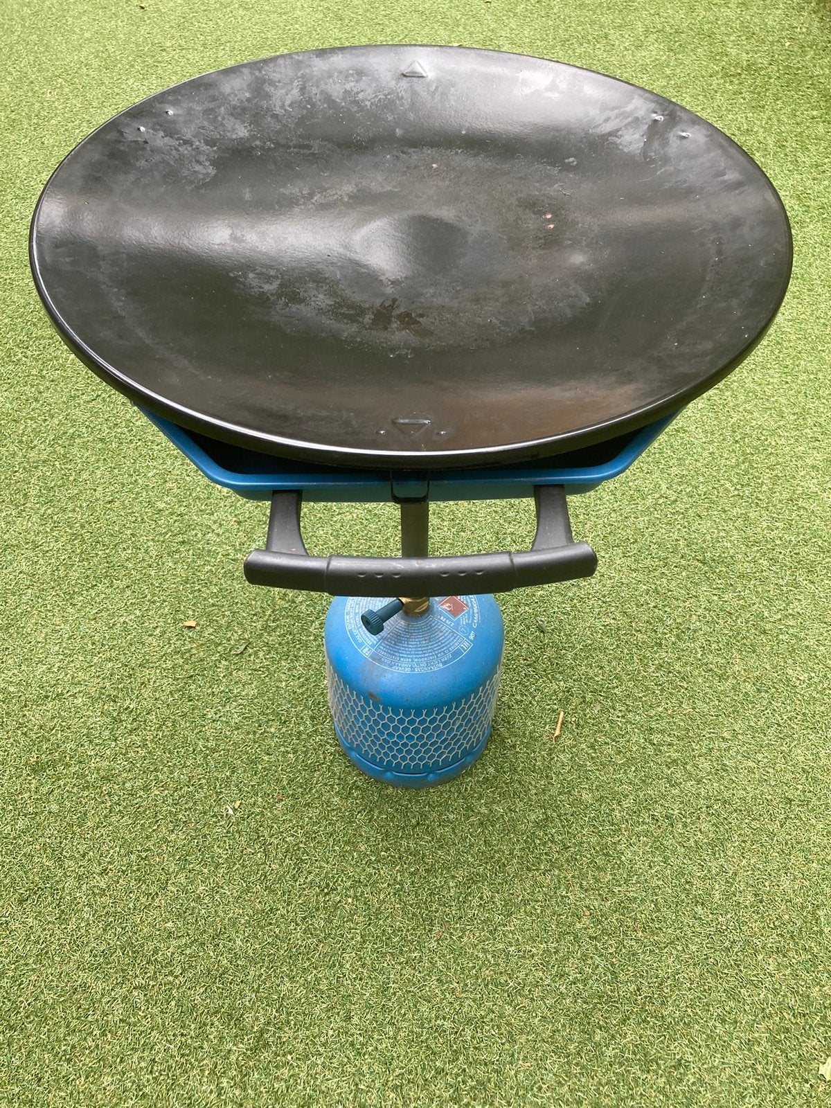 Campinggaz skottelbraai te koop, Ophalen of Verzenden, Gebruikt