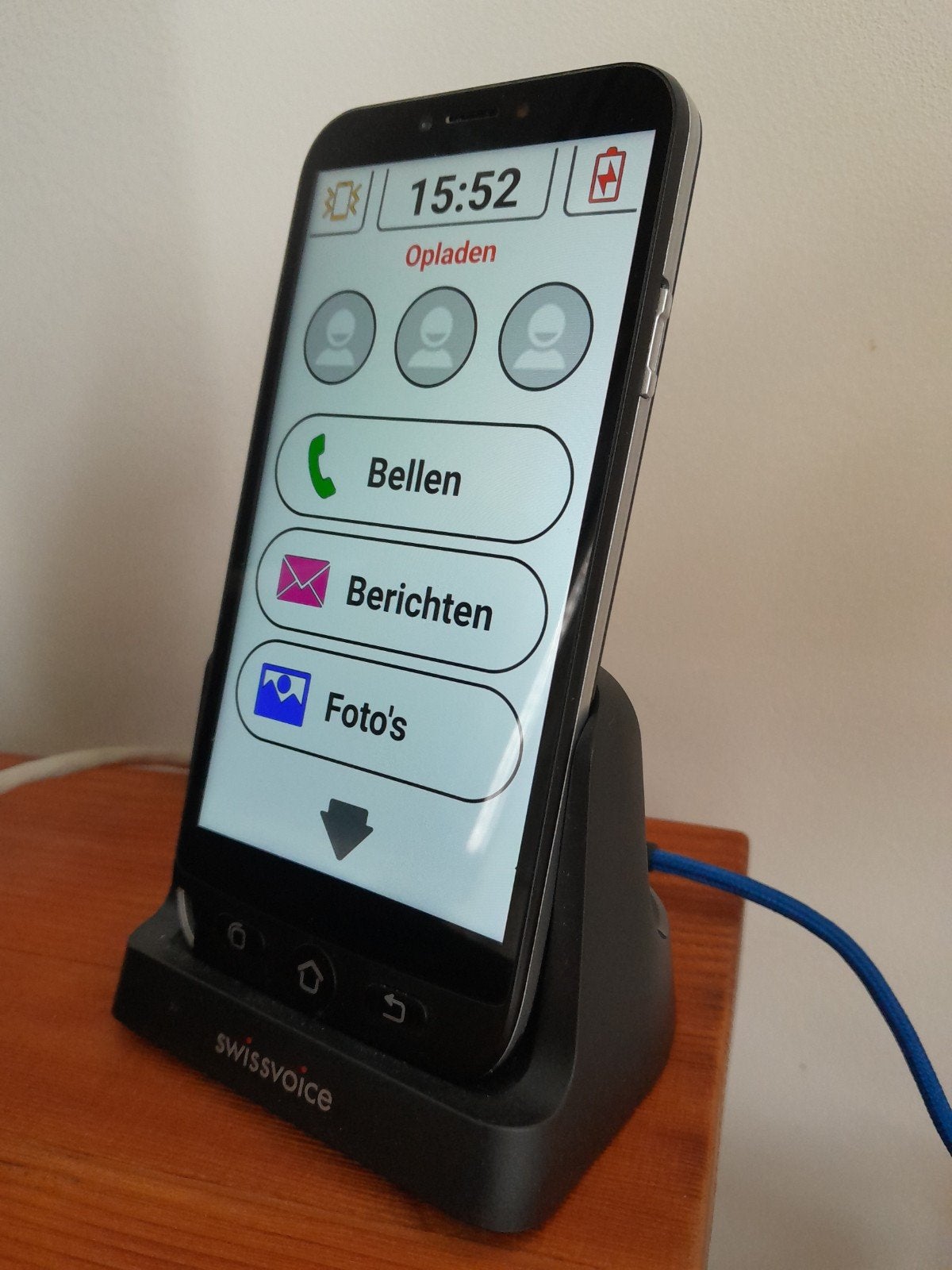 Senioren GSM G 50 Swissvoice incl. docking station, Ophalen, Zo goed als nieuw, Klassiek of Candybar