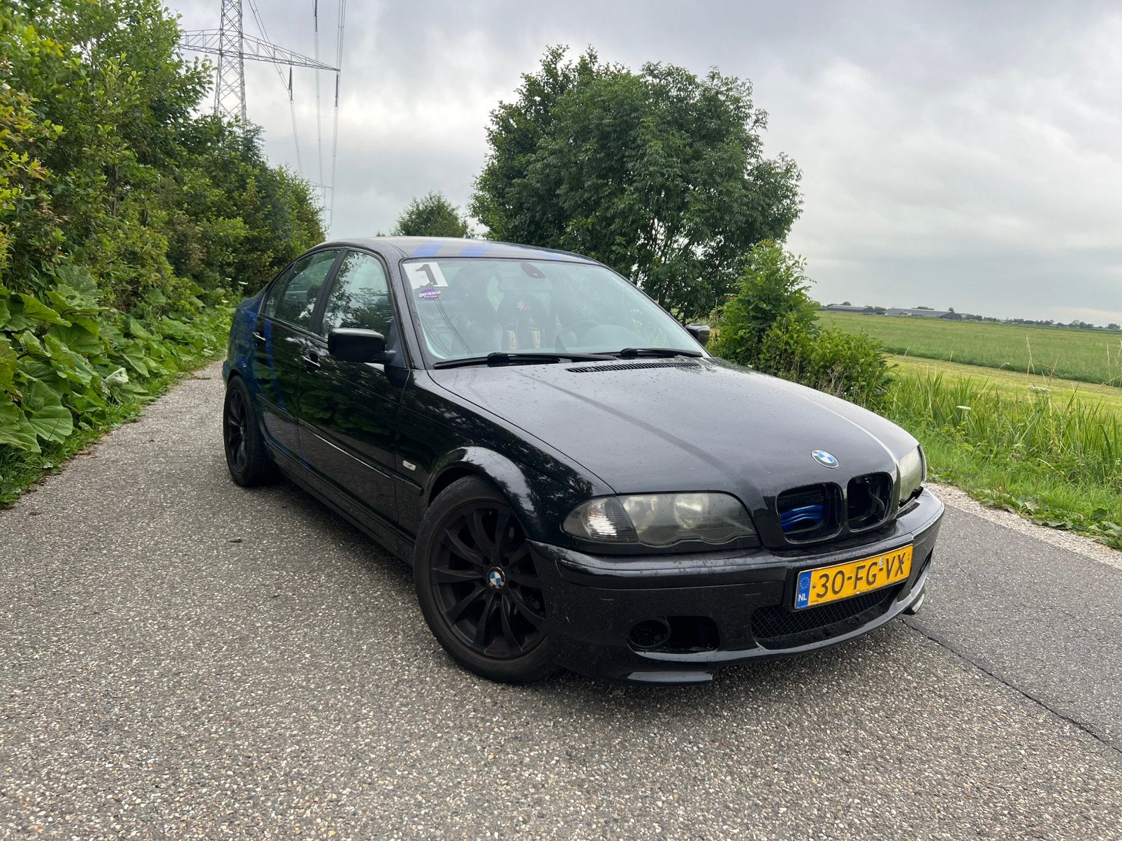 Bmw e46 323i drift tool, 1345 kg, Achterwielaandrijving, 2494 cc, Zwart
