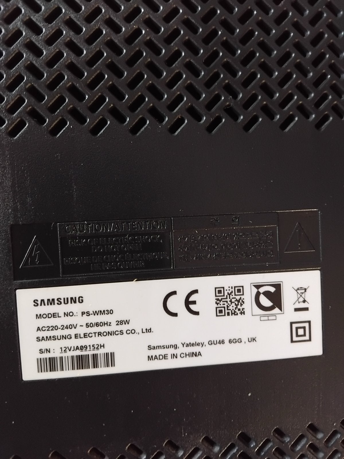Samsung Soundbar met Subwoofer en Achterspeakers, Ophalen, Minder dan 40 watt, Overige spelers, Gebruikt