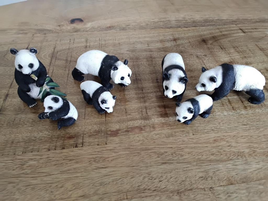 Schleich pandabeer, pandaberen, Ophalen of Verzenden, Zo goed als nieuw
