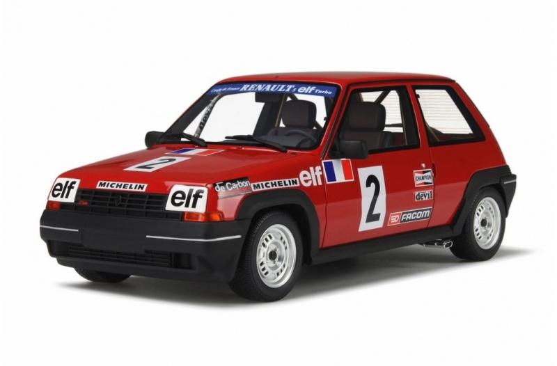 Renault 5 GT Turbo Coupe 1:18 Otto Models OT579, Ophalen of Verzenden, Nieuw, Auto, OttOMobile